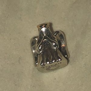 14k Halo Pandora Angel